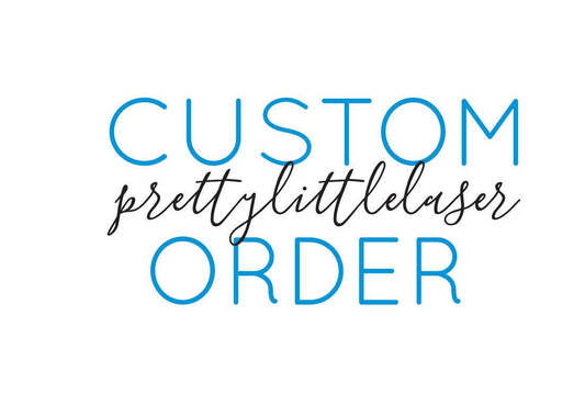 Custom Order for Amy H.