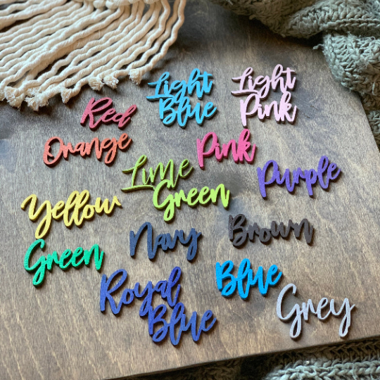PERSONALIZED 100 Days 3D Rainbow Name Announcement