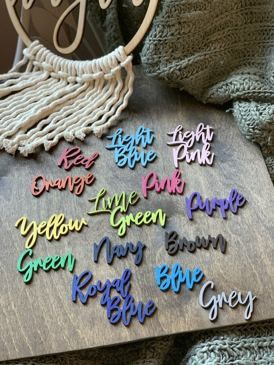 Personalized Word or Name Sign