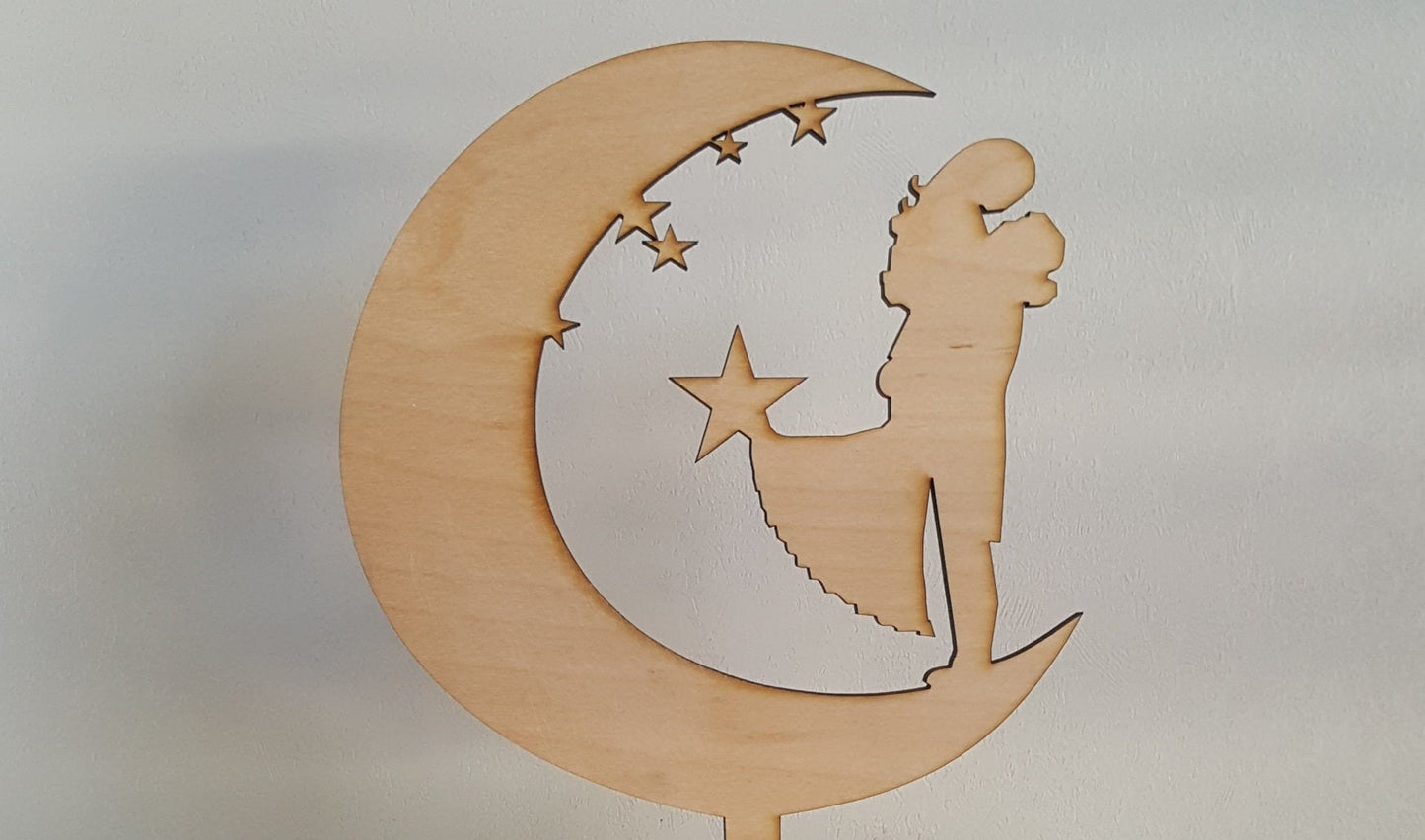 To the Moon and BackCake Topper