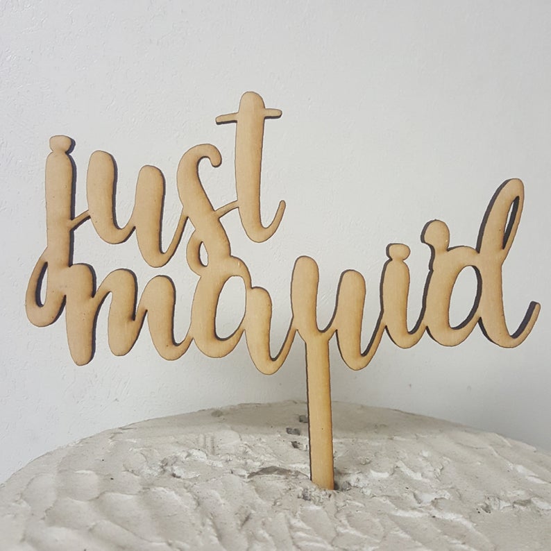 Just Maui'd Cake Topper