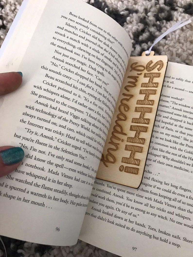 Bookmark - Shhhhh! I'm Reading - Book Mark