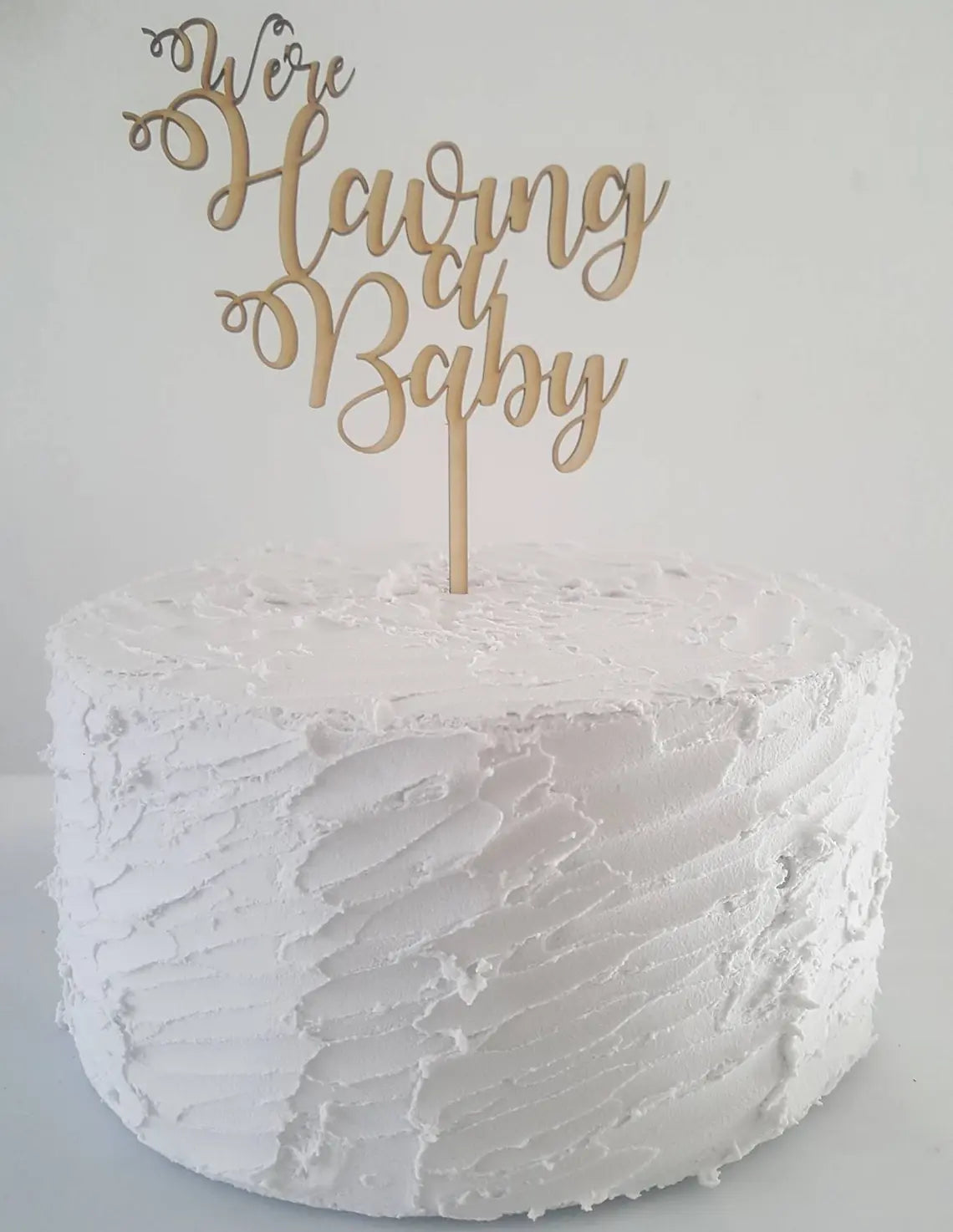 We're Having a Baby Cake Topper