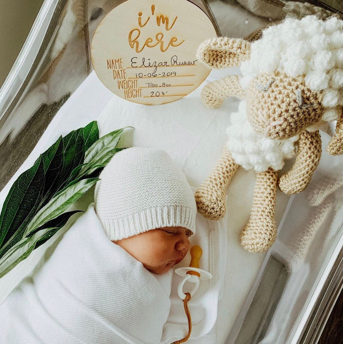 I'm Here Birth Name Date Height Length Announcement
