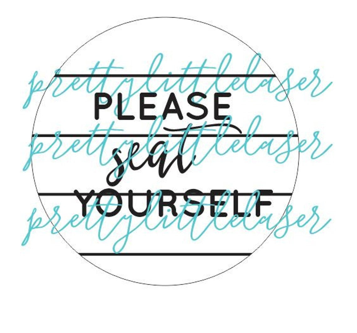 Please Seat Yourself Faux Shiplap SIgn